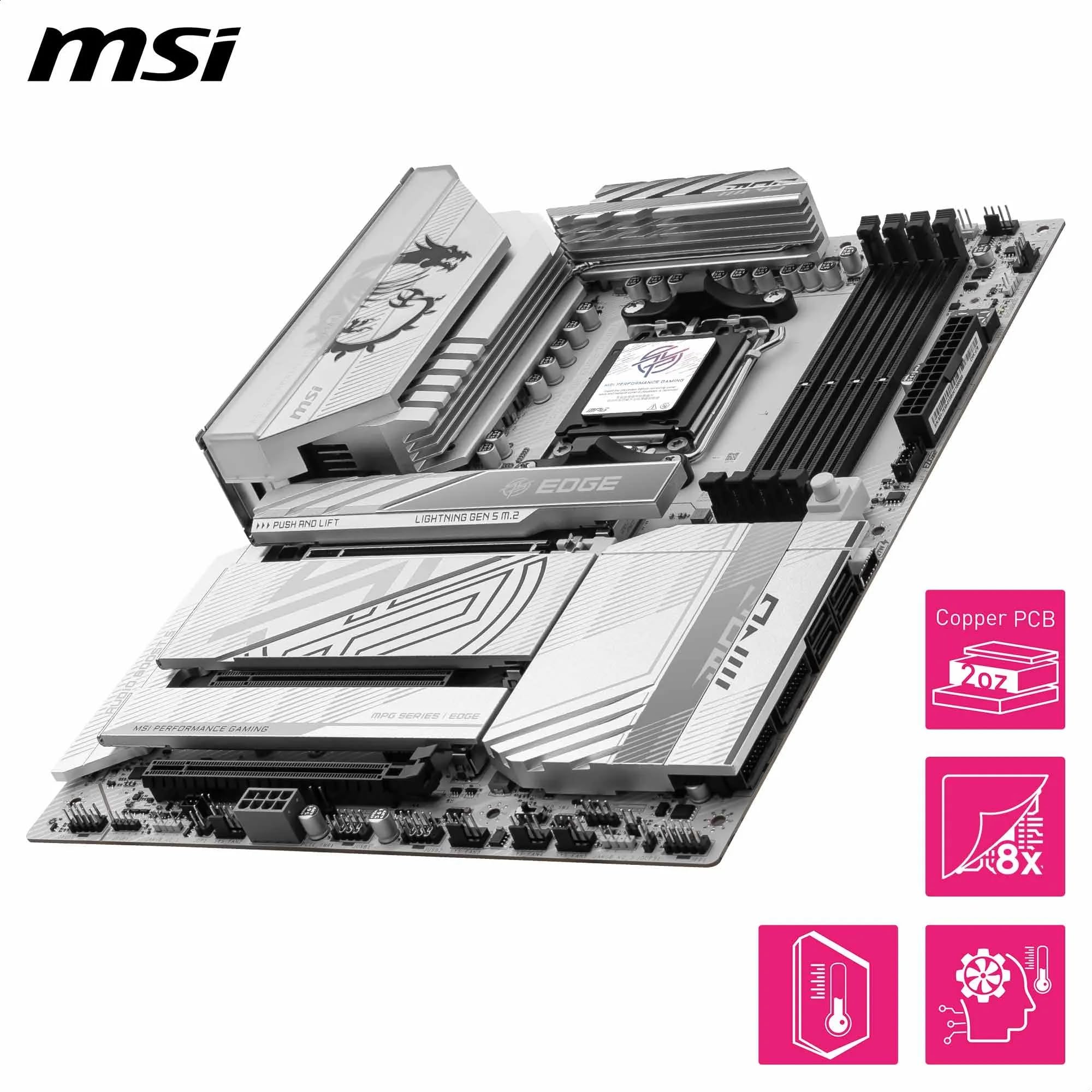 MSI MAG X870 Tomahawk WiFi Gaming Motherboard for AMD Ryzen