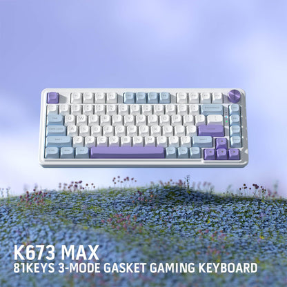 Redragon K673 Pro Wireless RGB Gaming Keyboard with Custom Knob