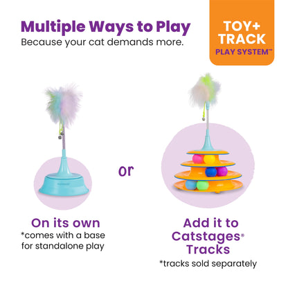 Interactive Flutter Dome Cat Toy for Indoor Play