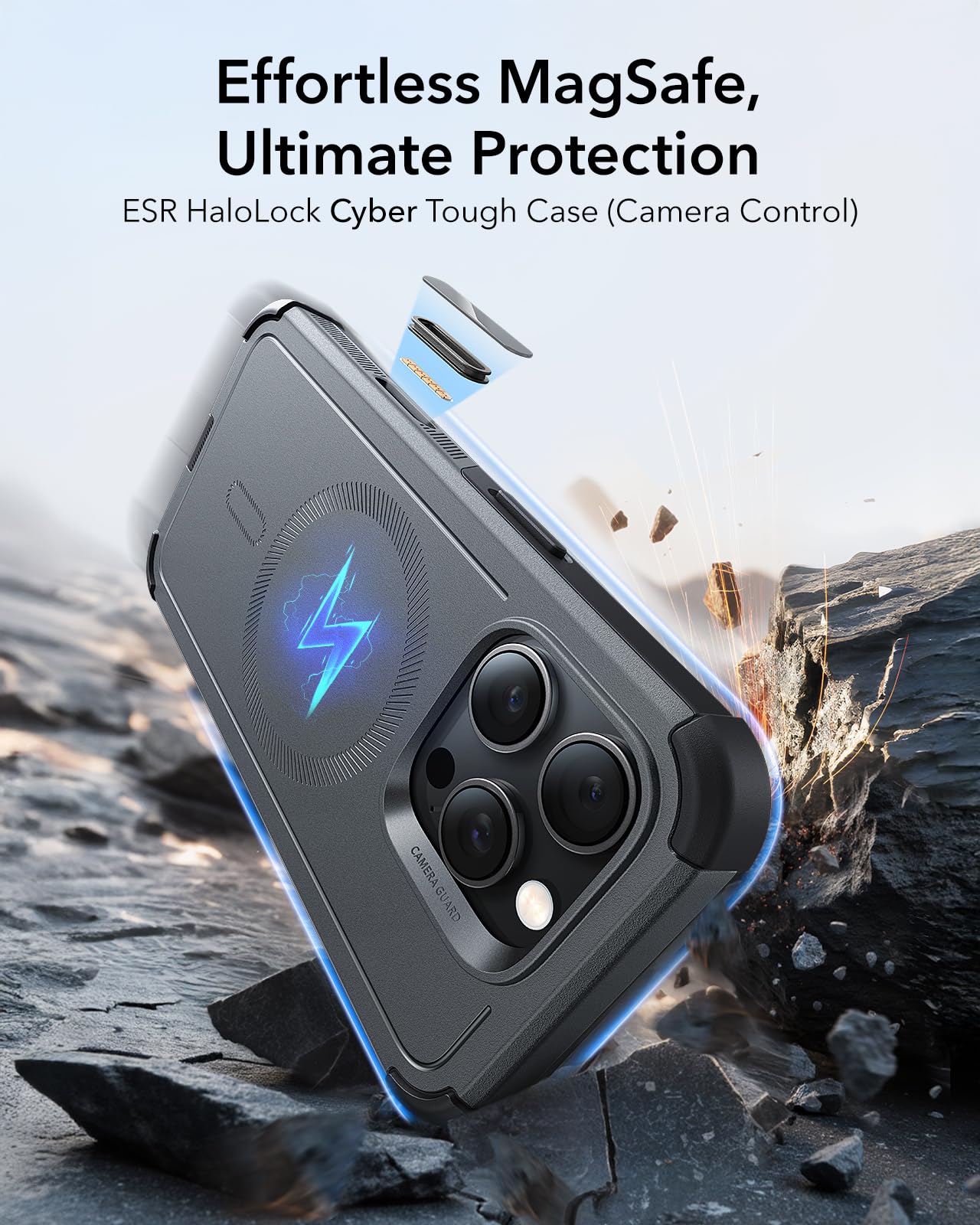 Military-Grade Clear Case for iPhone 14 and 13