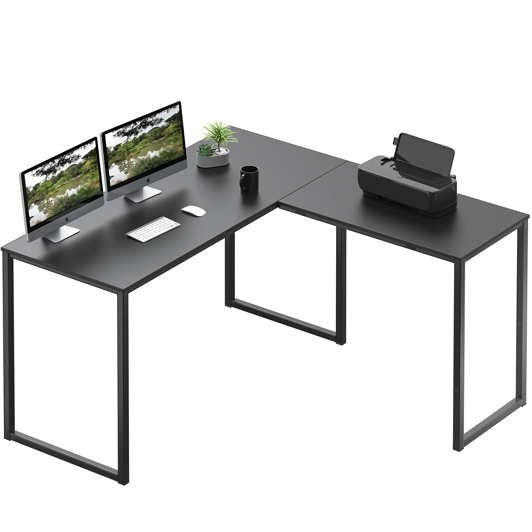 L Shape Home Office Desk for Maximal Workspace