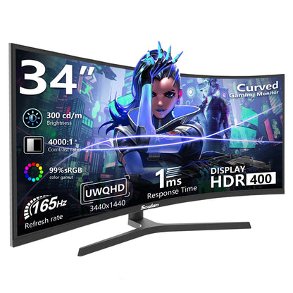 27 Inch IPS Gaming Monitor 100Hz Frameless 1080P HDMI