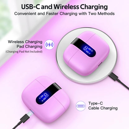 Tagry Bluetooth Earbuds True Wireless LED Power Display Case