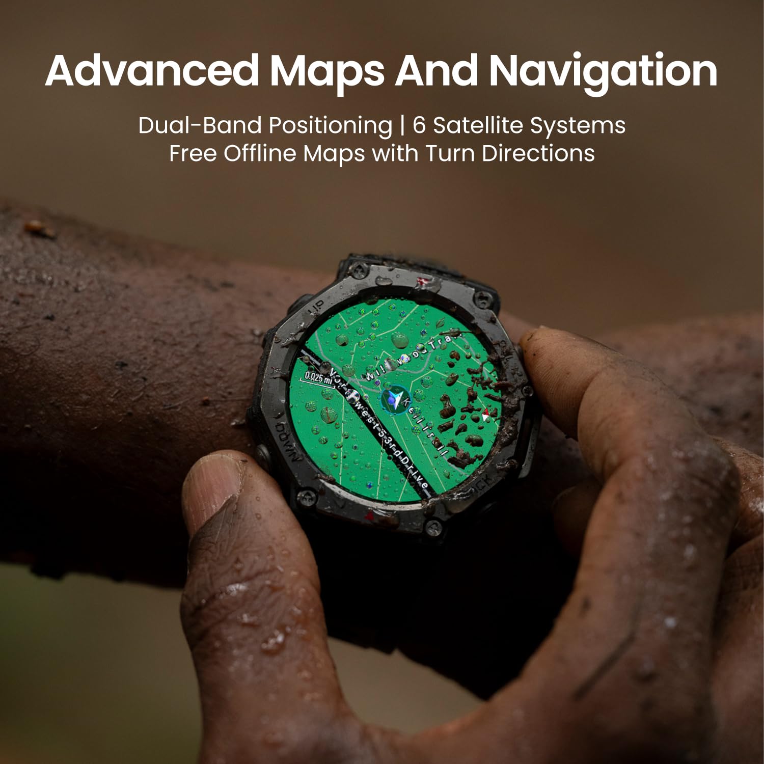 Amazfit T Rex 3 Outdoor Smart Watch GPS Navigation