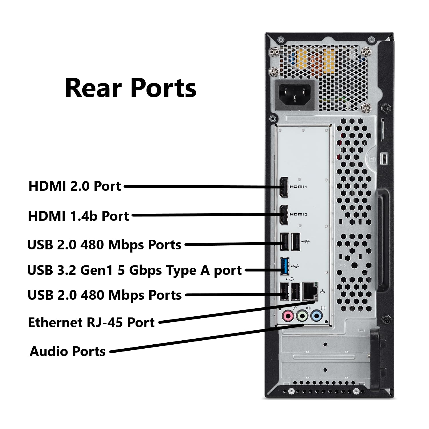 Acer Aspire TC Desktop with Intel Core i5 Performance