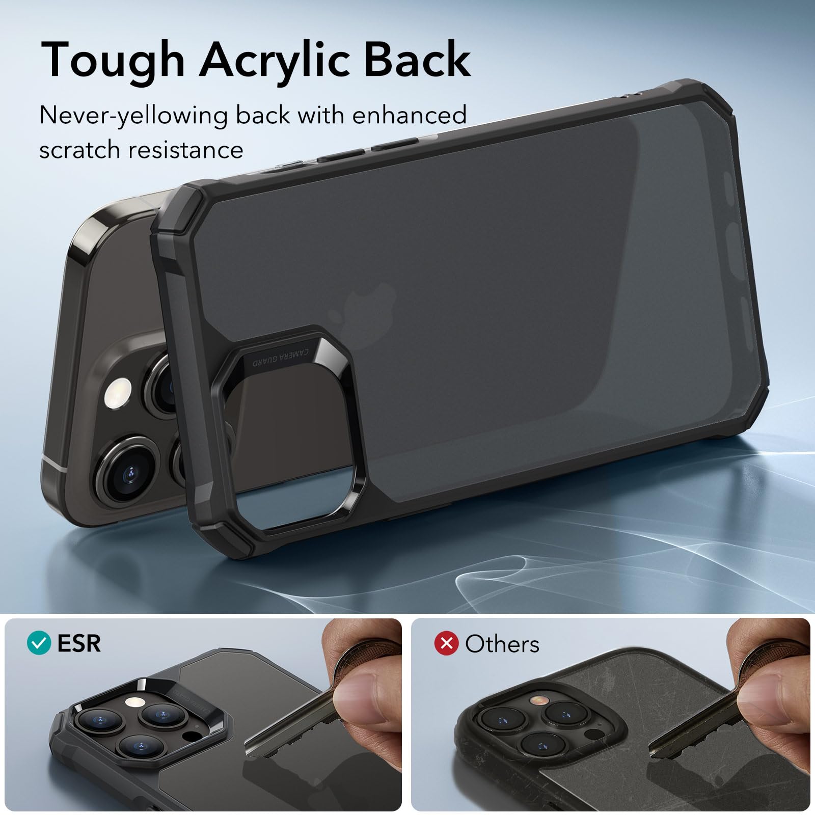Military-Grade Clear Case for iPhone 14 and 13