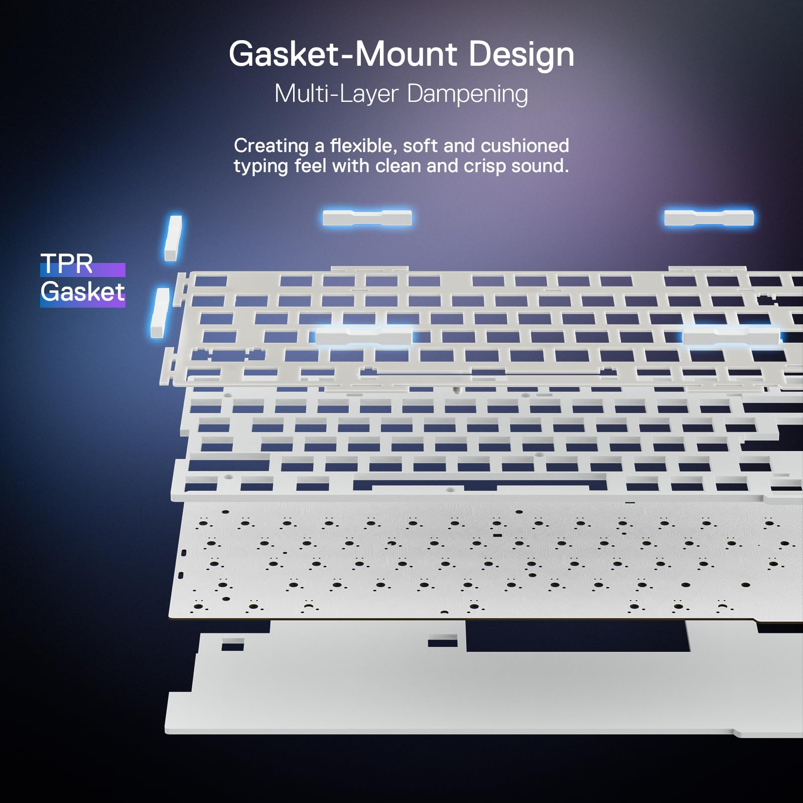 Redragon K673 Pro Wireless RGB Gaming Keyboard with Custom Knob