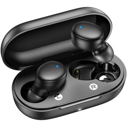 Kurdene True Wireless Earbuds Bluetooth 5.3 Lightweight Bass