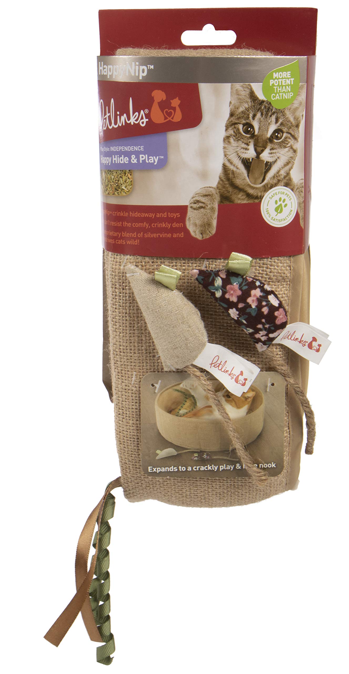 Interactive Cat Toy with Light and HappyNip Blend