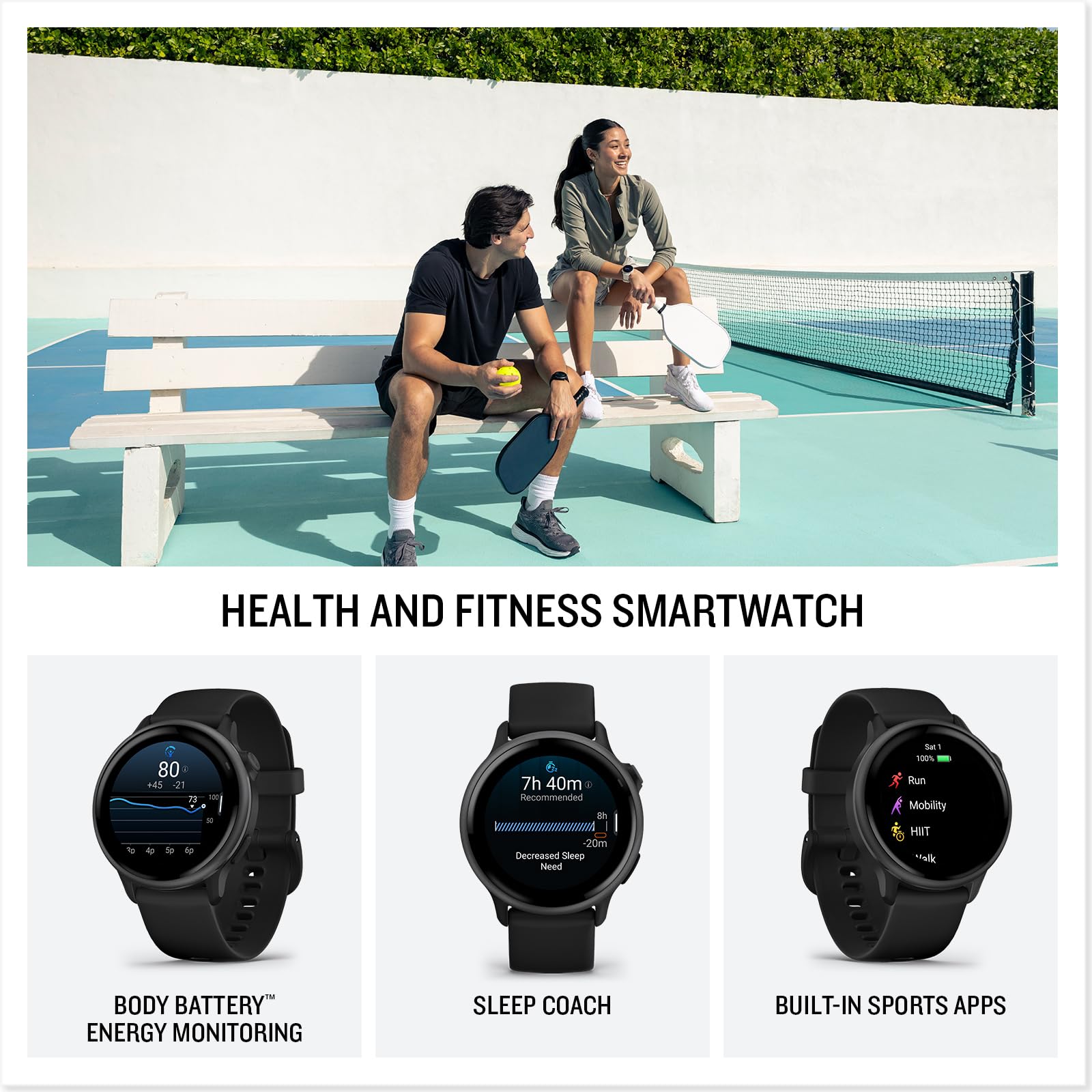 Garmin Vivoactive 6 Health GPS Smartwatch With Long Battery