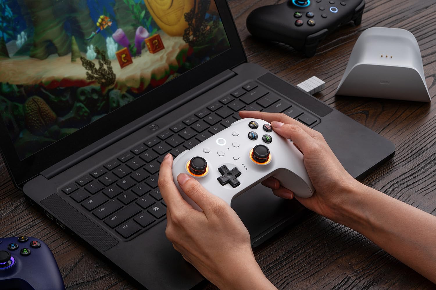 8BitDo Ultimate Wireless Controller with Enhanced Precision