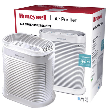Honeywell HEPA Air Purifier for Large Rooms Reduces Allergens