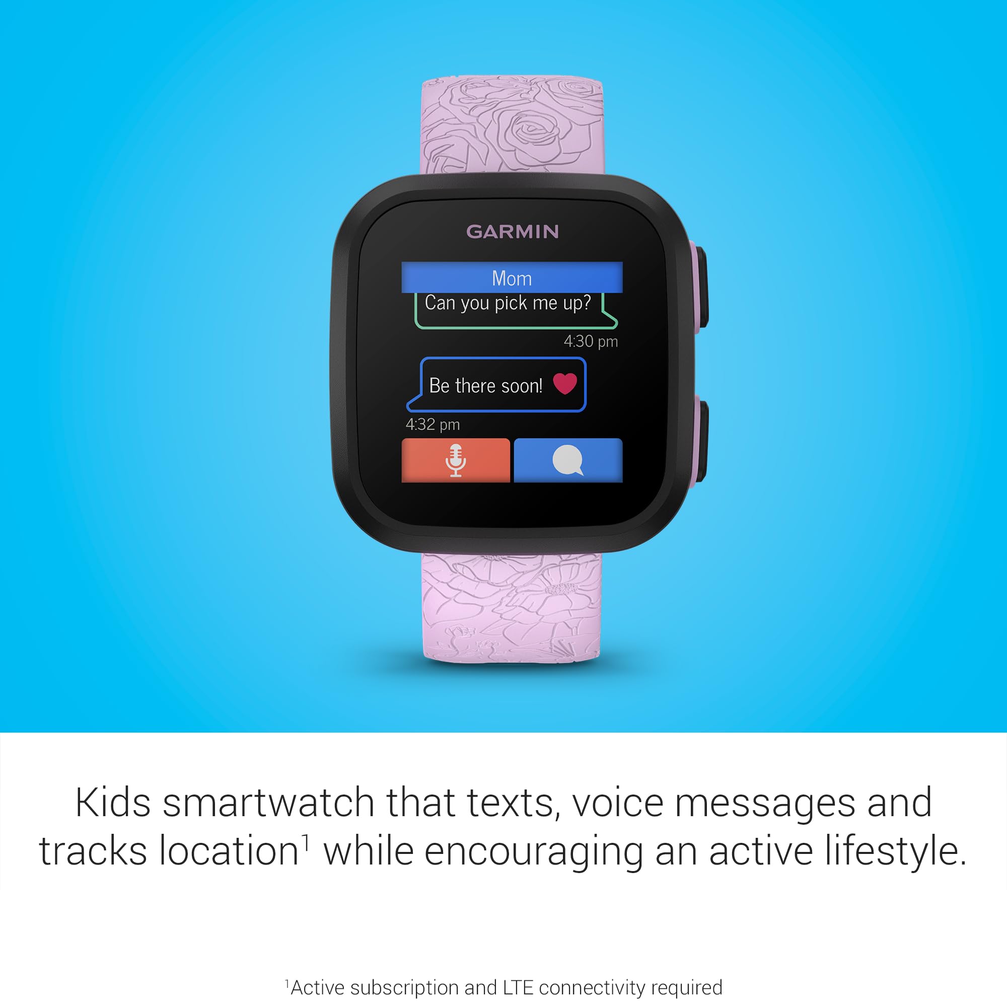 Garmin Bounce Kids Smartwatch With Location Tracking