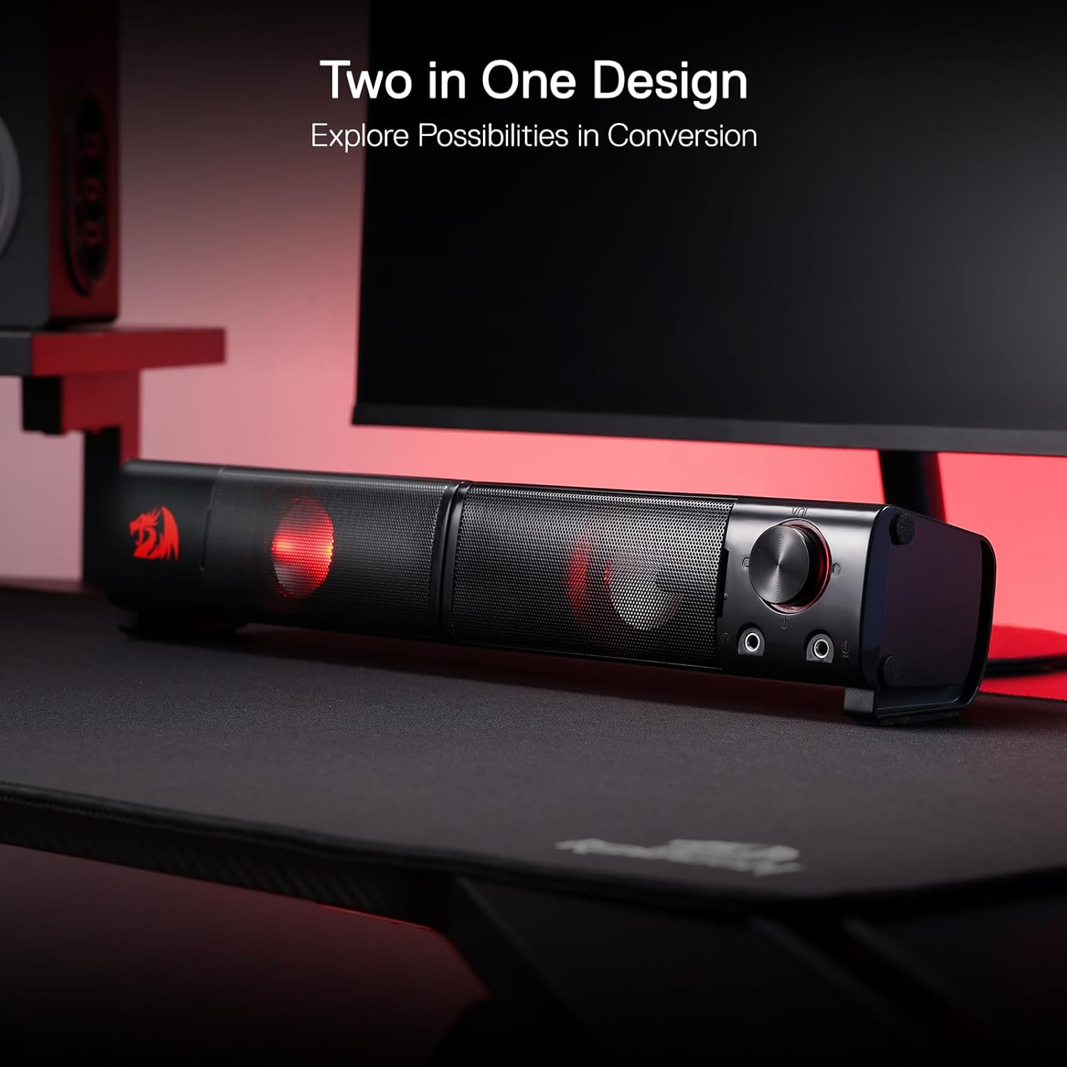 Redragon GS550 PC Gaming Speakers with Quality Bass
