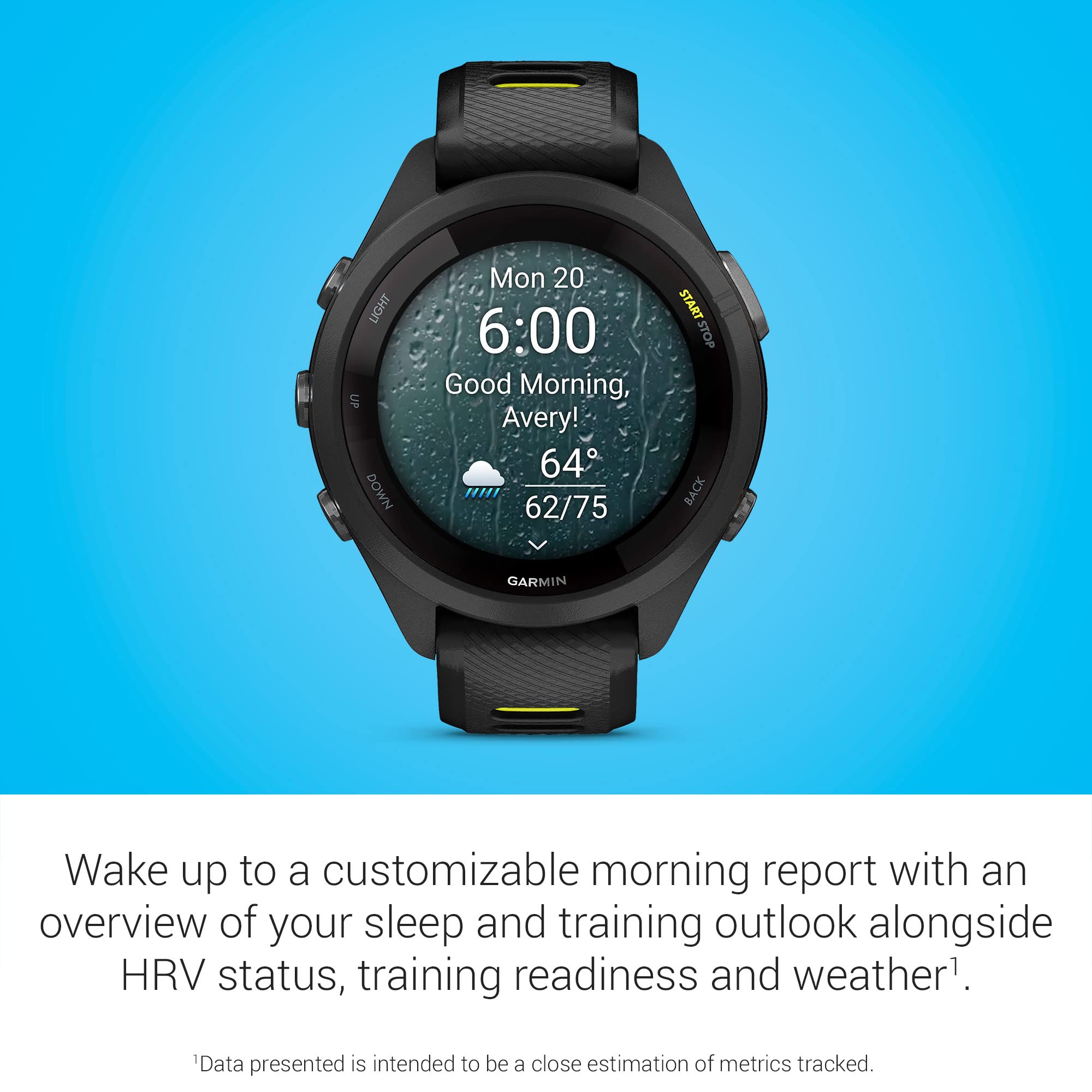 Garmin Forerunner 265 Running Watch With Training Insights