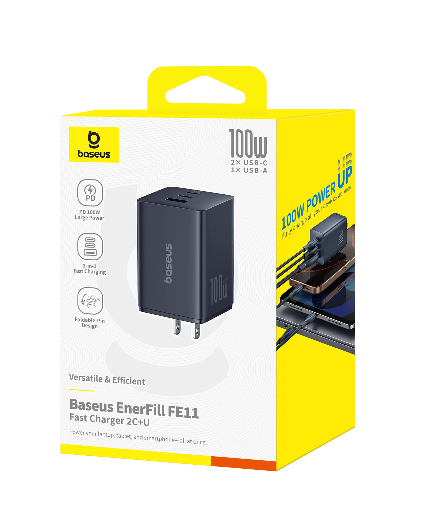 Baseus 100W USB C Charger Fast Power Adapter