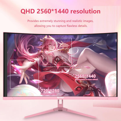 27 Inch IPS Gaming Monitor 100Hz Frameless 1080P HDMI