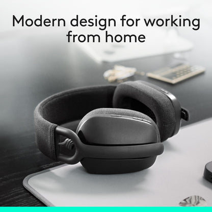 Logitech Zone Vibe 100 Wireless Headphones with Noise Canceling Microphone