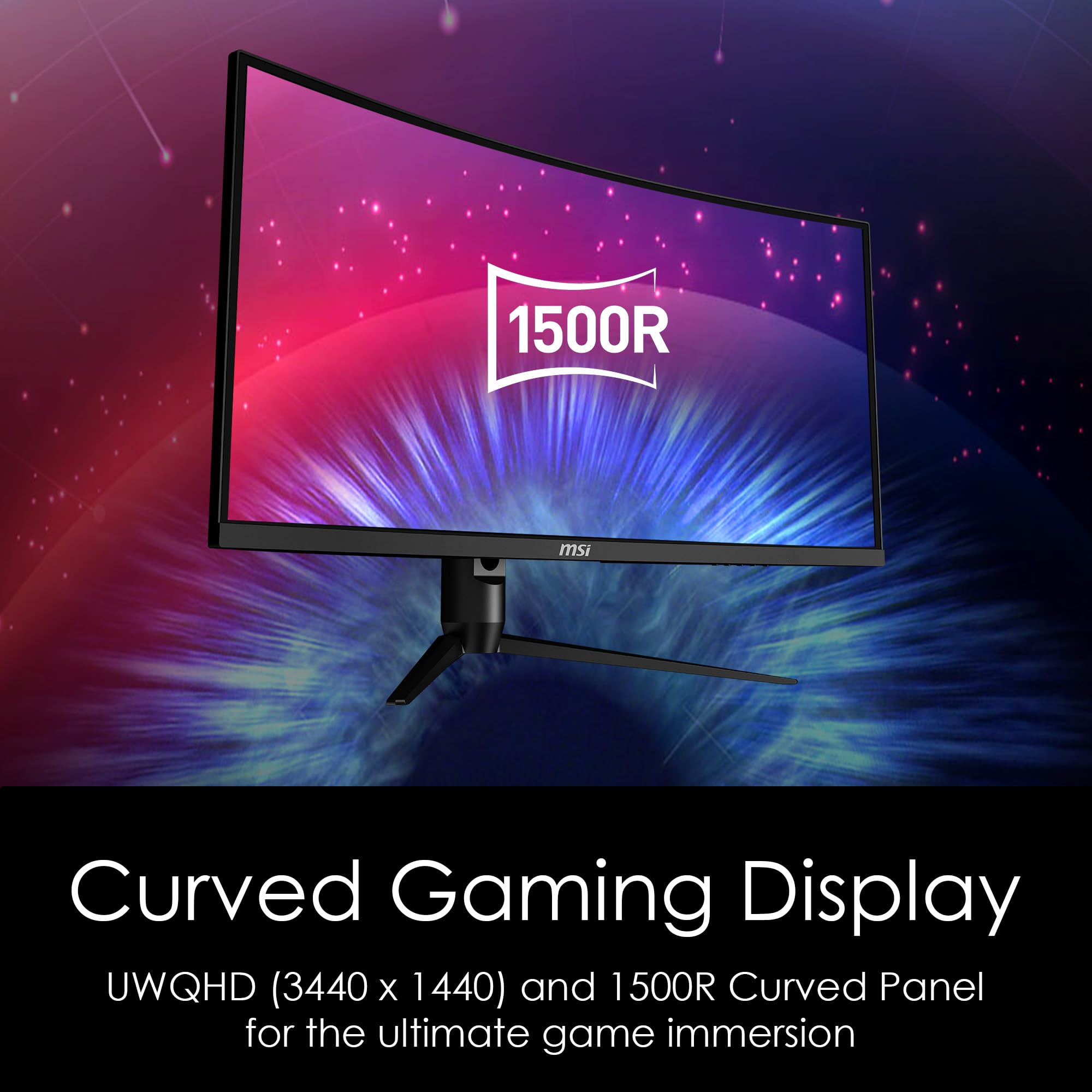 MSI Optix MAG342CQR 34 Inch Curved Gaming Monitor