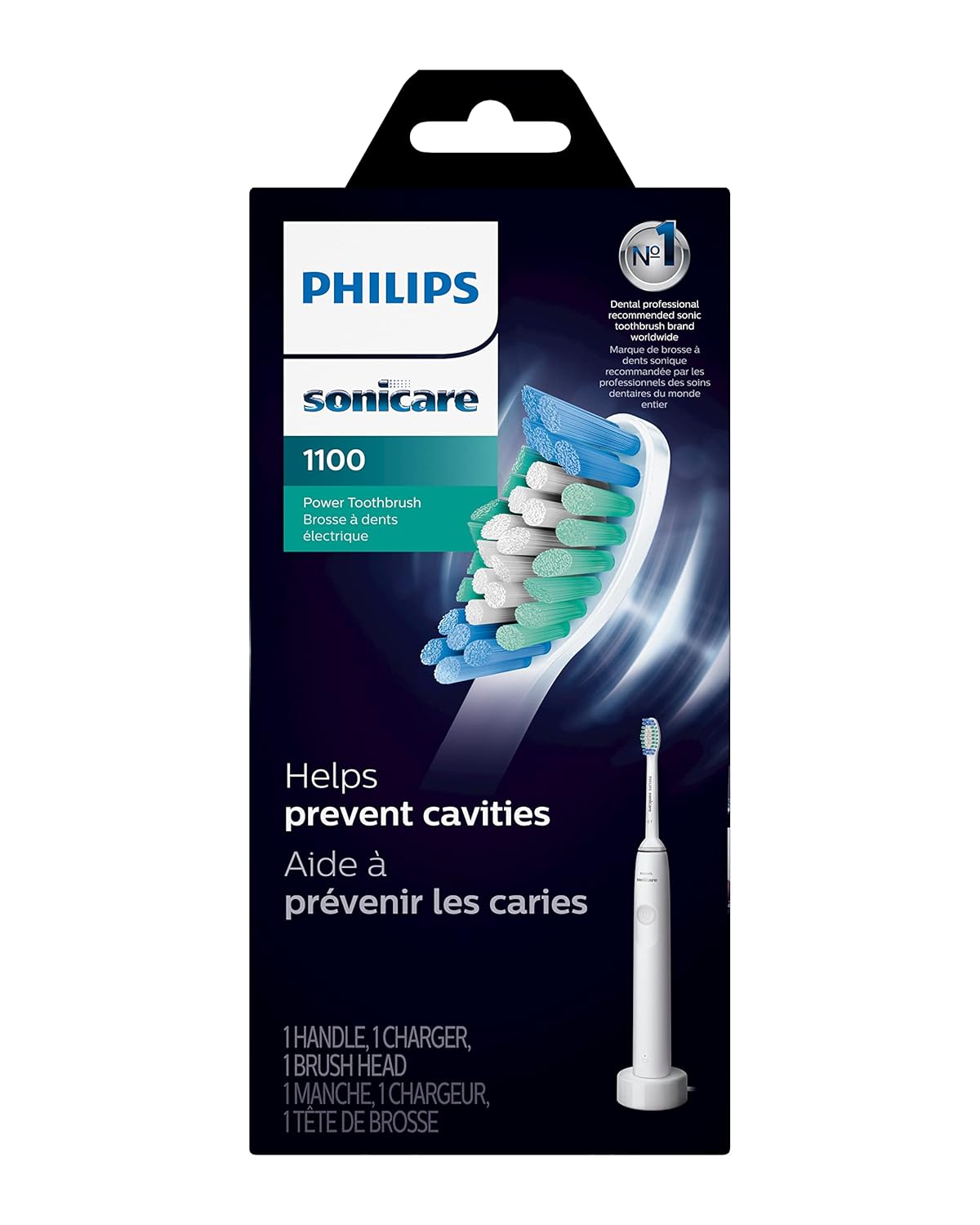 Philips Sonicare 1100 Electric Toothbrush for Gentle Cleaning