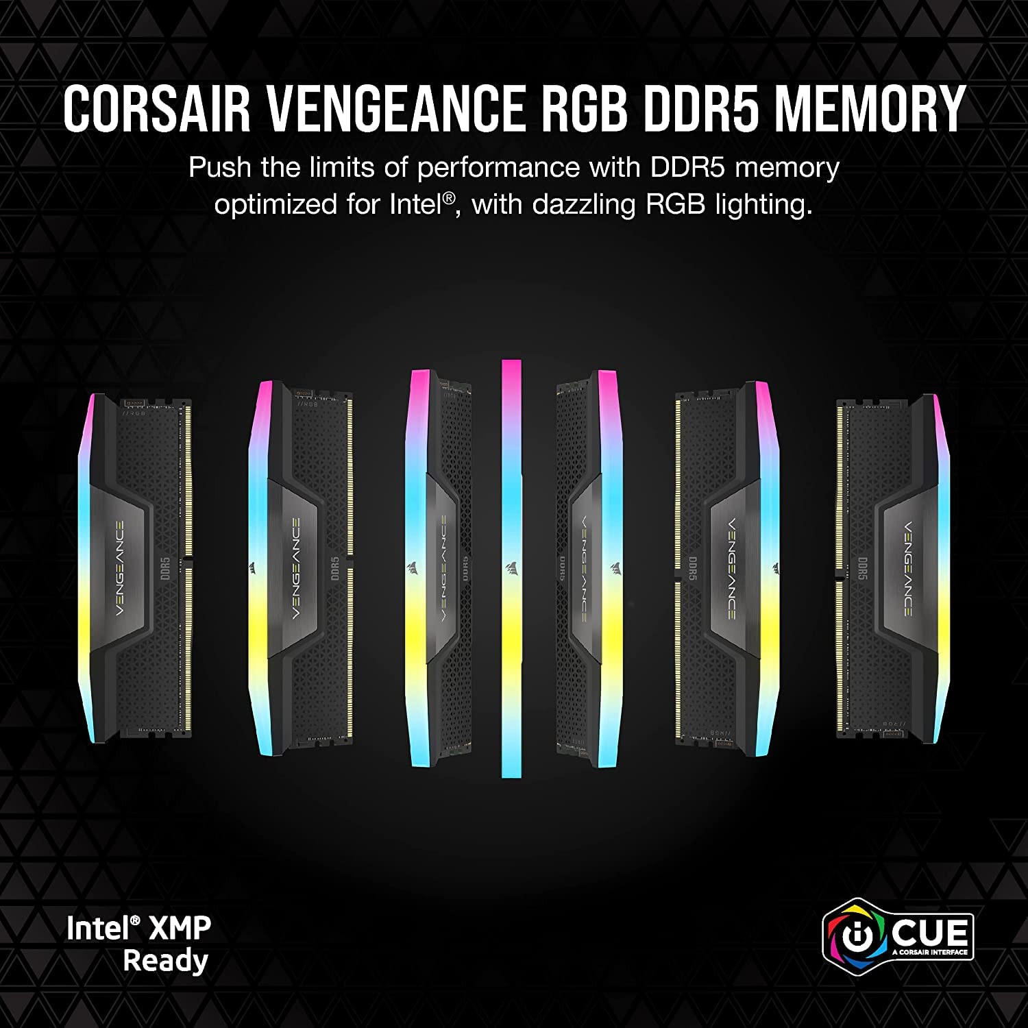 Corsair Vengeance RGB DDR5 RAM 32GB High Speed Memory
