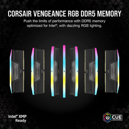 Corsair Vengeance RGB DDR5 RAM 32GB High Speed Memory