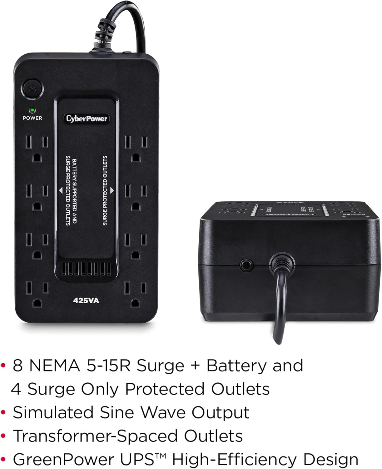 CyberPower ST425 Standby UPS System With Battery Backup