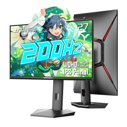 Sansui 27 Inch Curved Gaming Monitor 160Hz FreeSync HDR