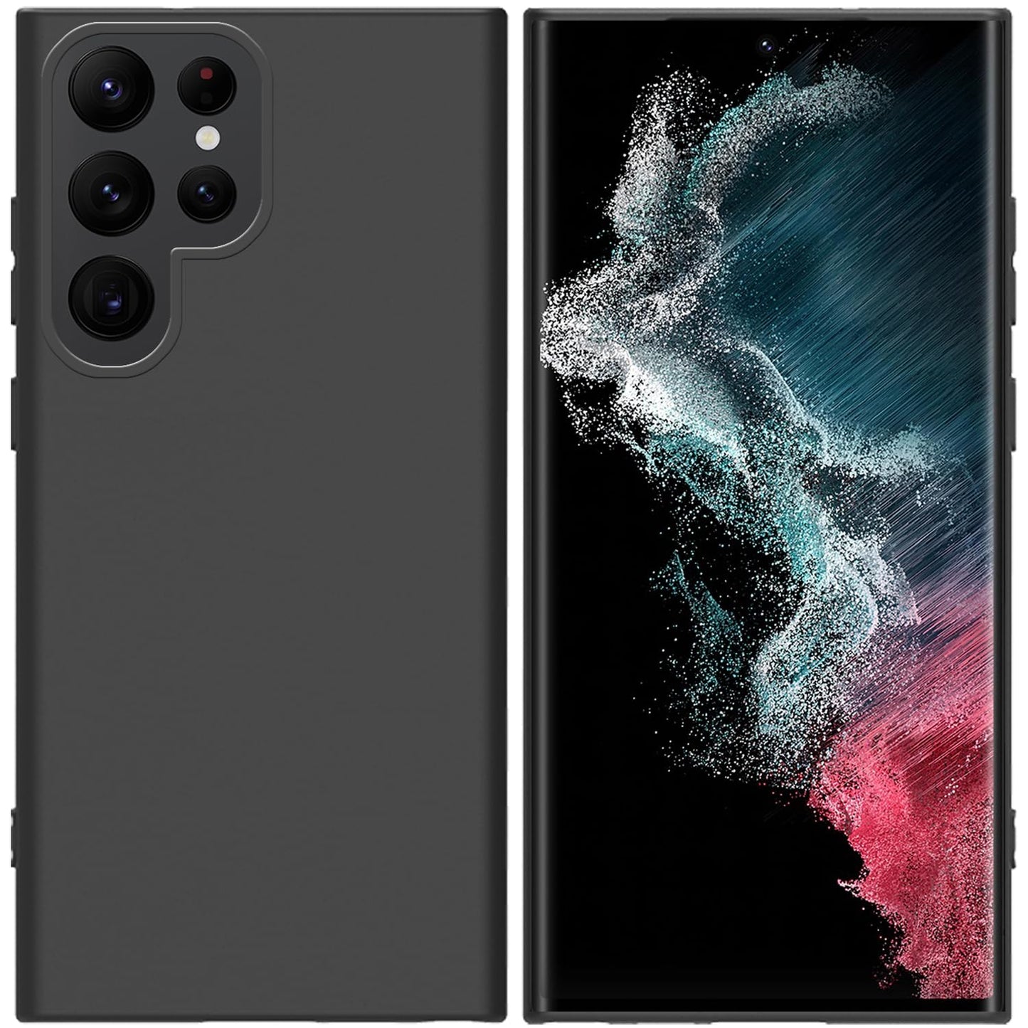 Tenoc Clear Case For Samsung Galaxy S22 6 Inch Non Yellowing Protective Bumper