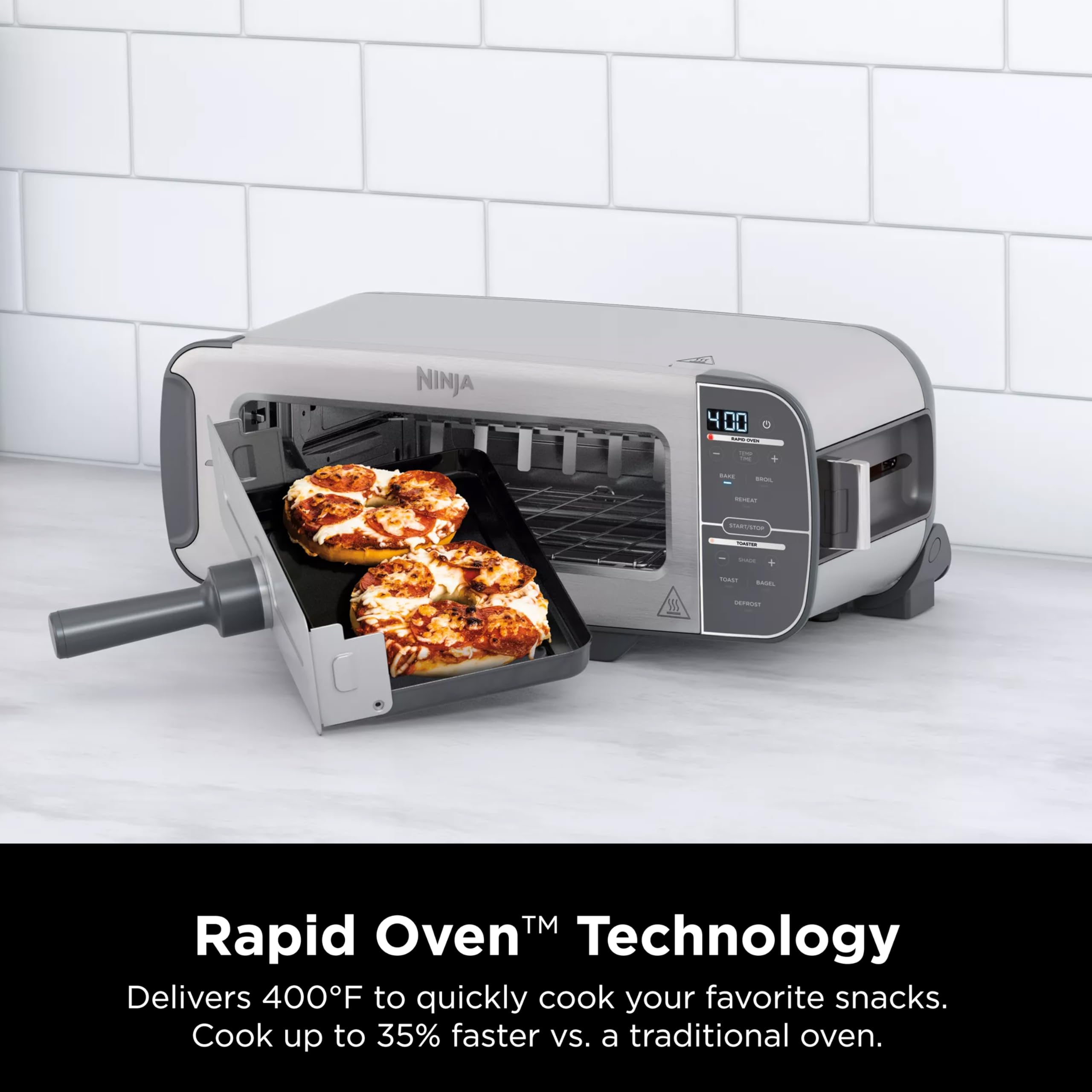 Ninja Foodi 2-in-1 Flip Toaster Versatile Oven