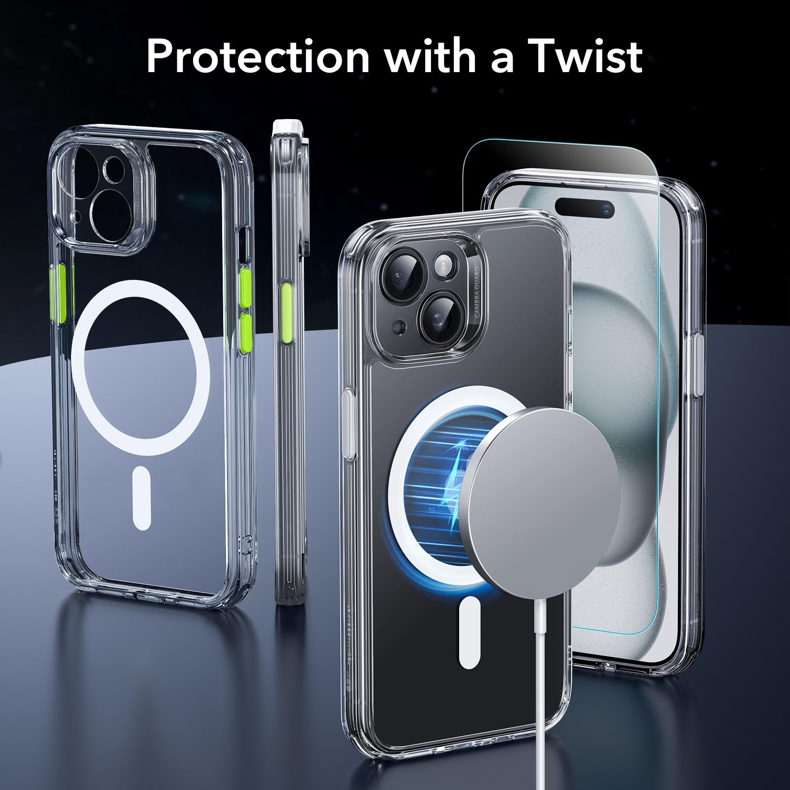 ESR iPhone 16 Case with MagSafe Shockproof Protection