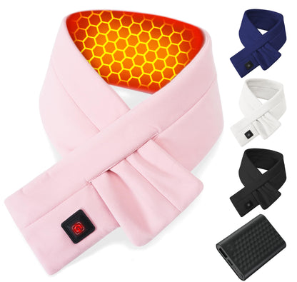 Wulcea Graphene Heated Scarf For Women 6000mAh Fast Charge