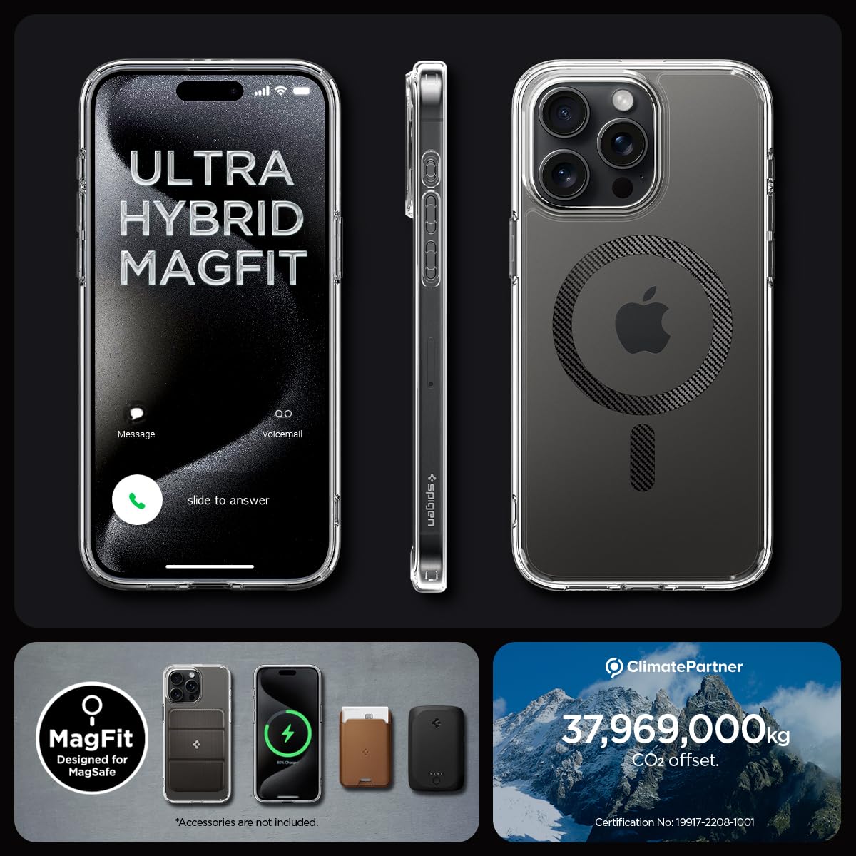 Spigen iPhone 16 Case with MagSafe Military-Grade Protection