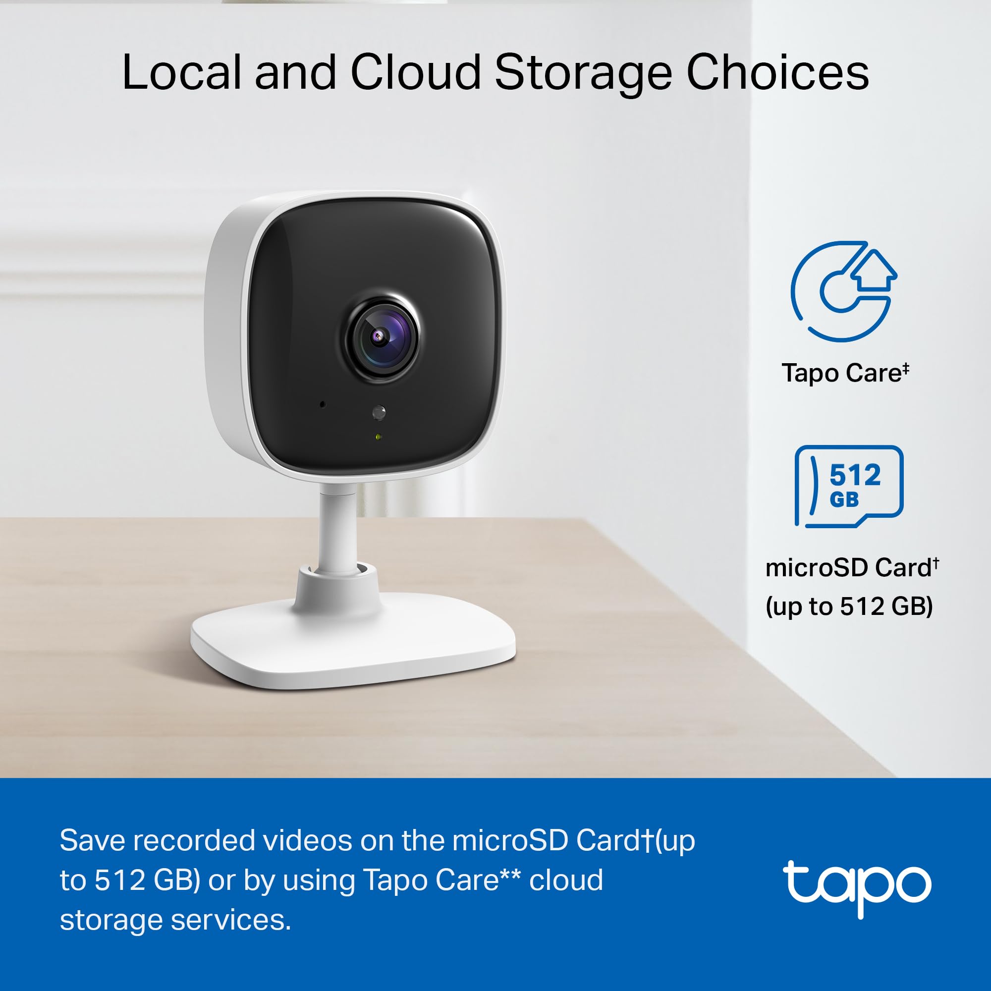 Tapo C100 1080P Indoor Security Camera with Night Vision