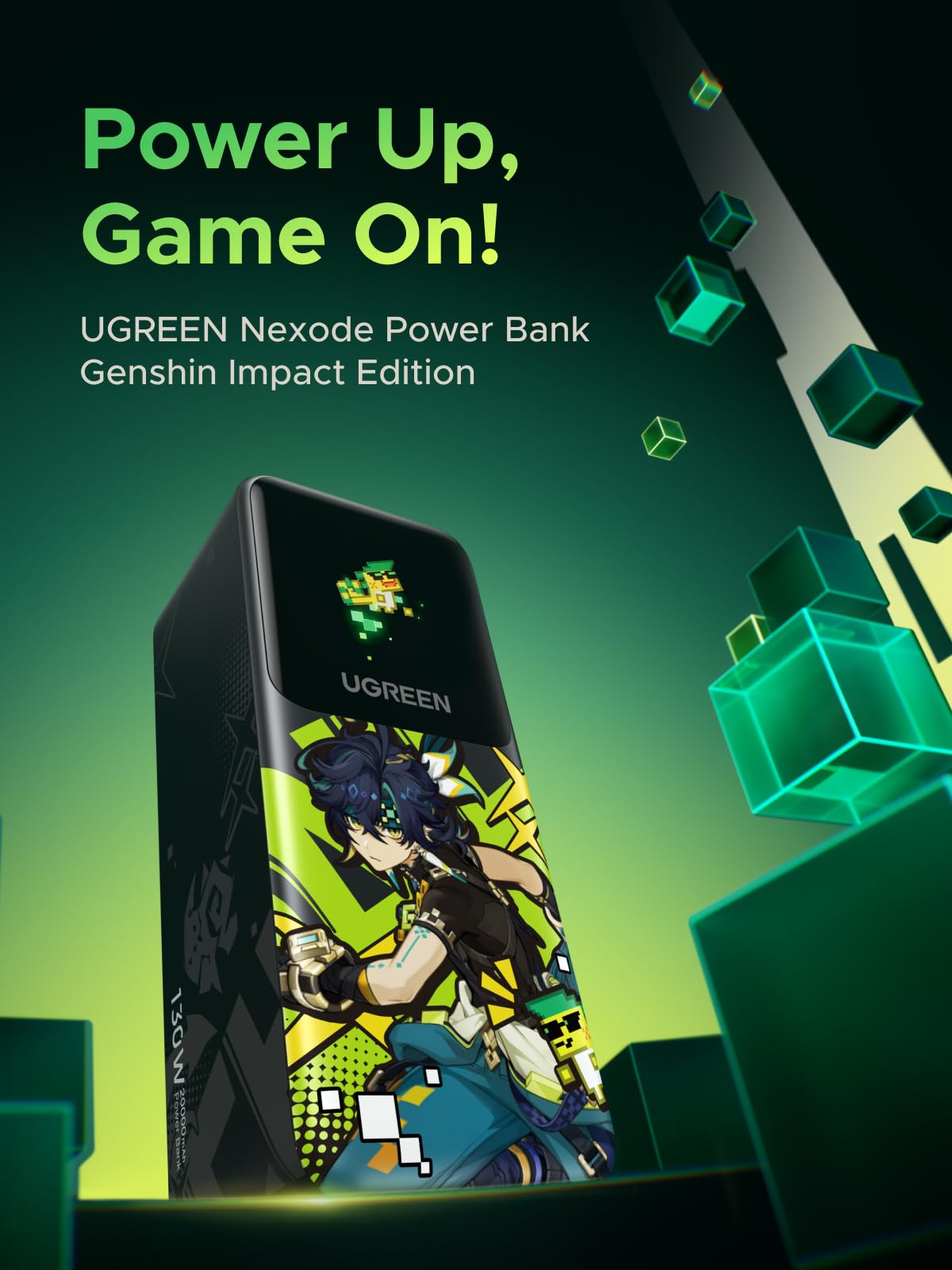 UGREEN Nexode 20000mAh Power Bank Fast Charging Solution