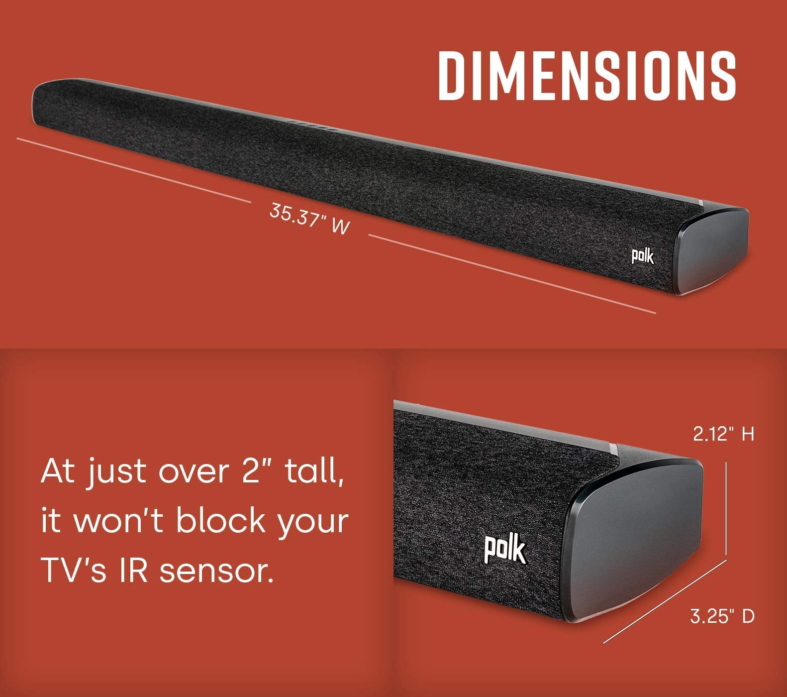 Polk Audio Signa S2 Sound Bar with Wireless Subwoofer