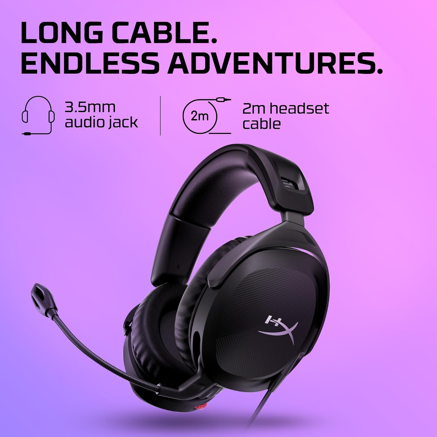 Lightweight Gaming Headset with DTS Audio Technology
