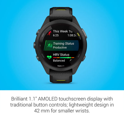 Garmin Forerunner 265 Running Watch With Training Insights