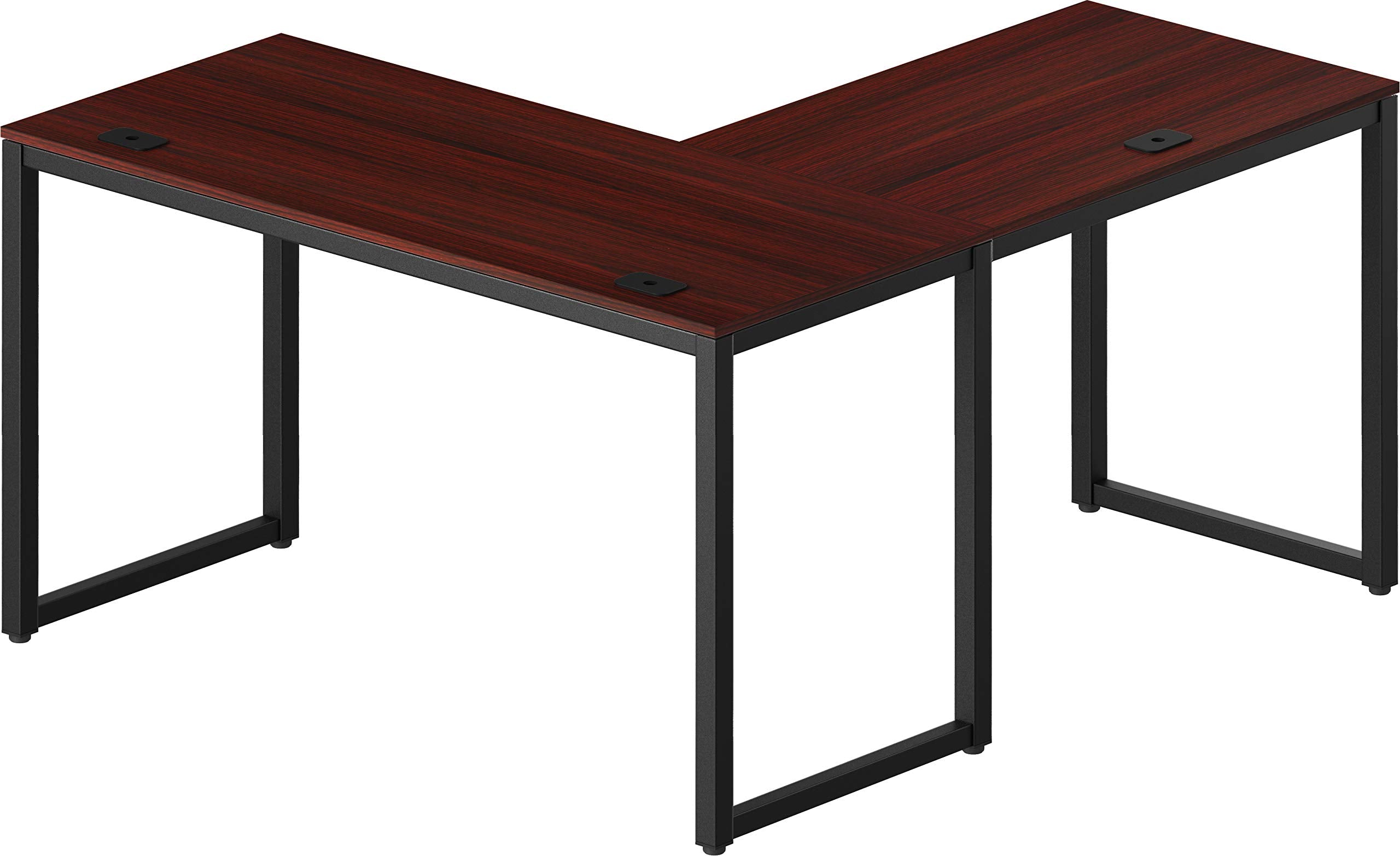 Commercial-Grade L-Shape Corner Desk for Efficient Workspaces