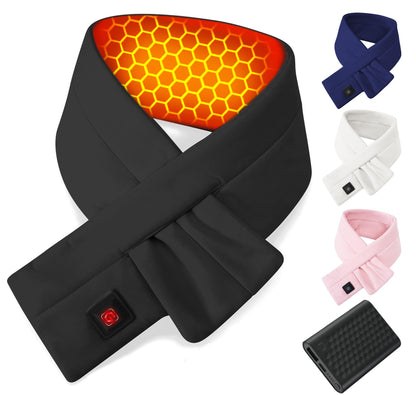 Wulcea Graphene Heated Scarf For Women 6000mAh Fast Charge