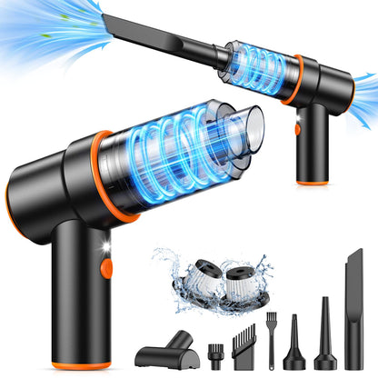 KMM Handheld Car Vacuum Cleaner 9000Pa 120W LED Light