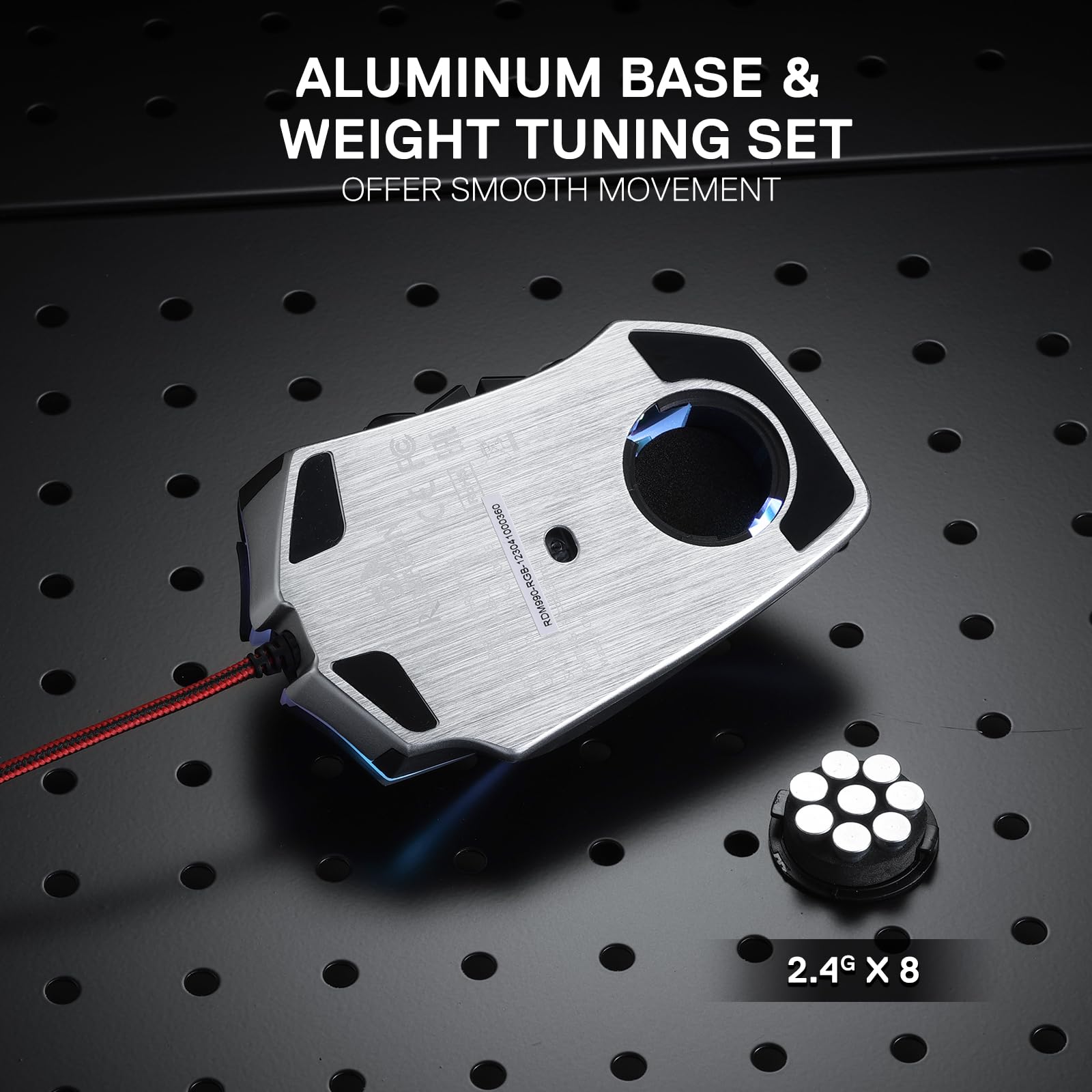 Redragon M908 RGB Gaming Mouse with 12 Programmable Buttons