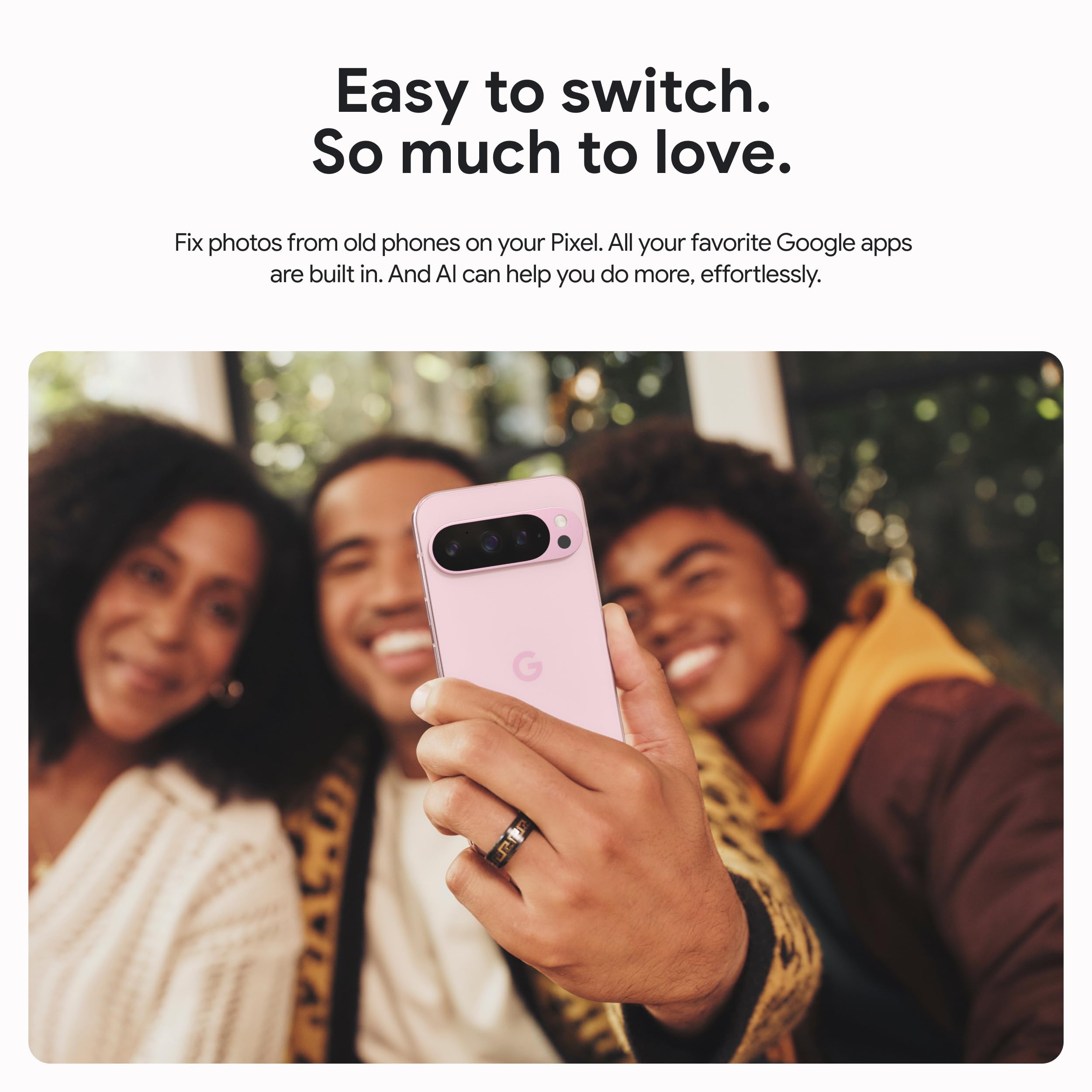 Google Pixel 9 Pro Unlocked Smartphone With Gemini AI 128GB