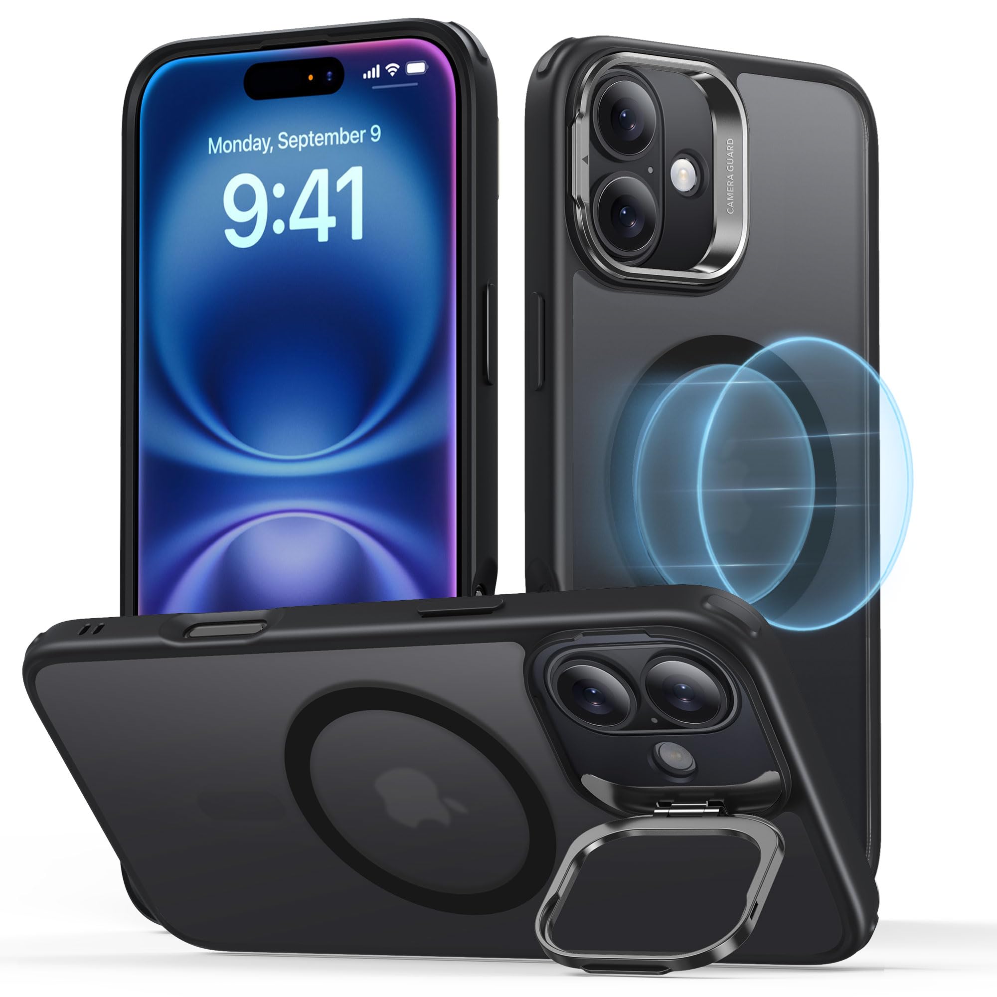 Military-Grade Clear Case for iPhone 16 Pro Max