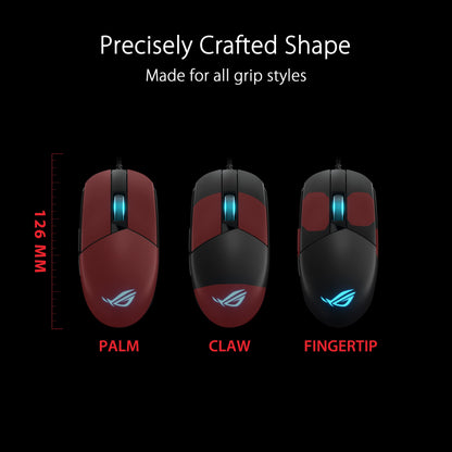ASUS ROG Strix Impact III Wireless Gaming Mouse Lightweight Precision
