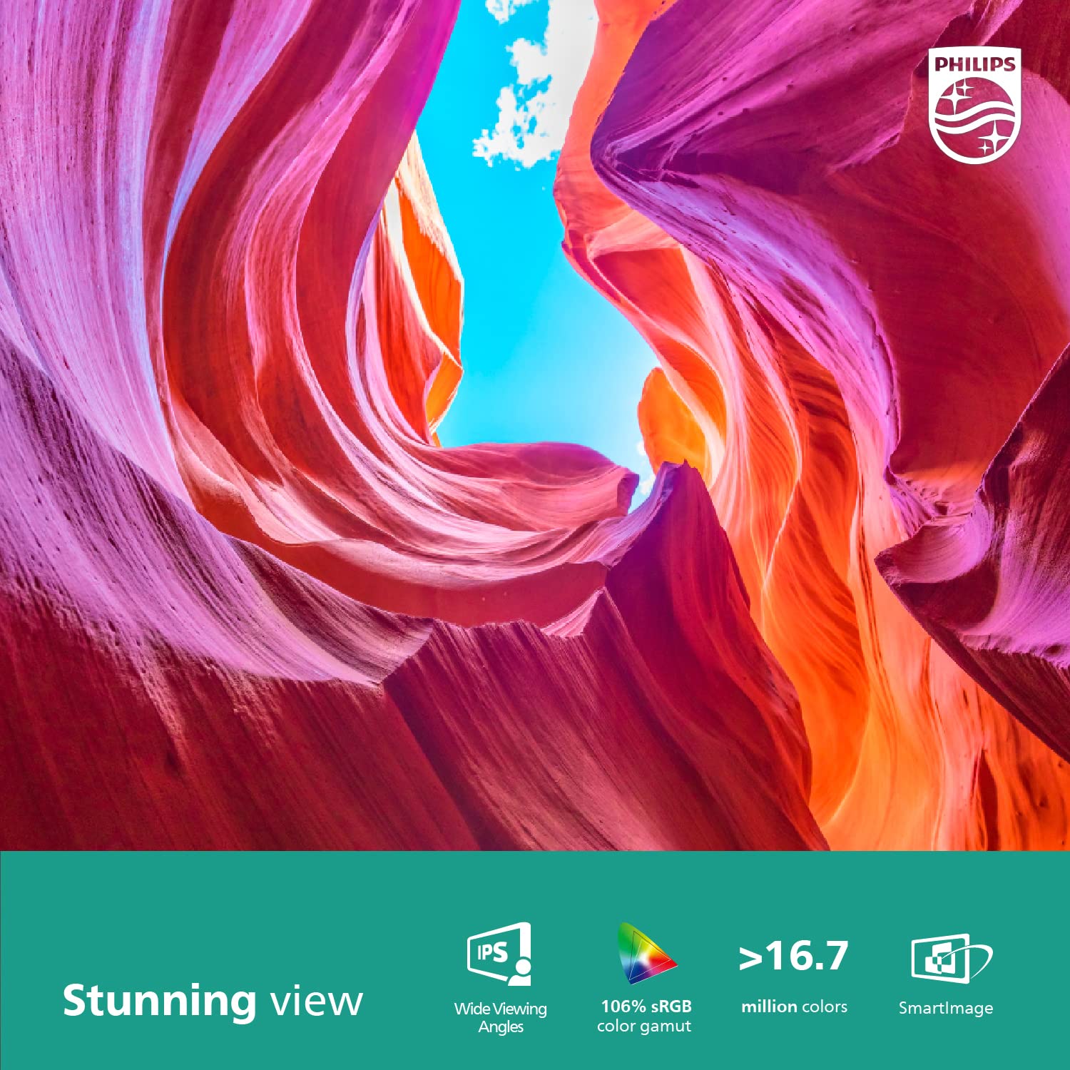 Philips 24 Inch Full HD Monitor with Eye Care Technology