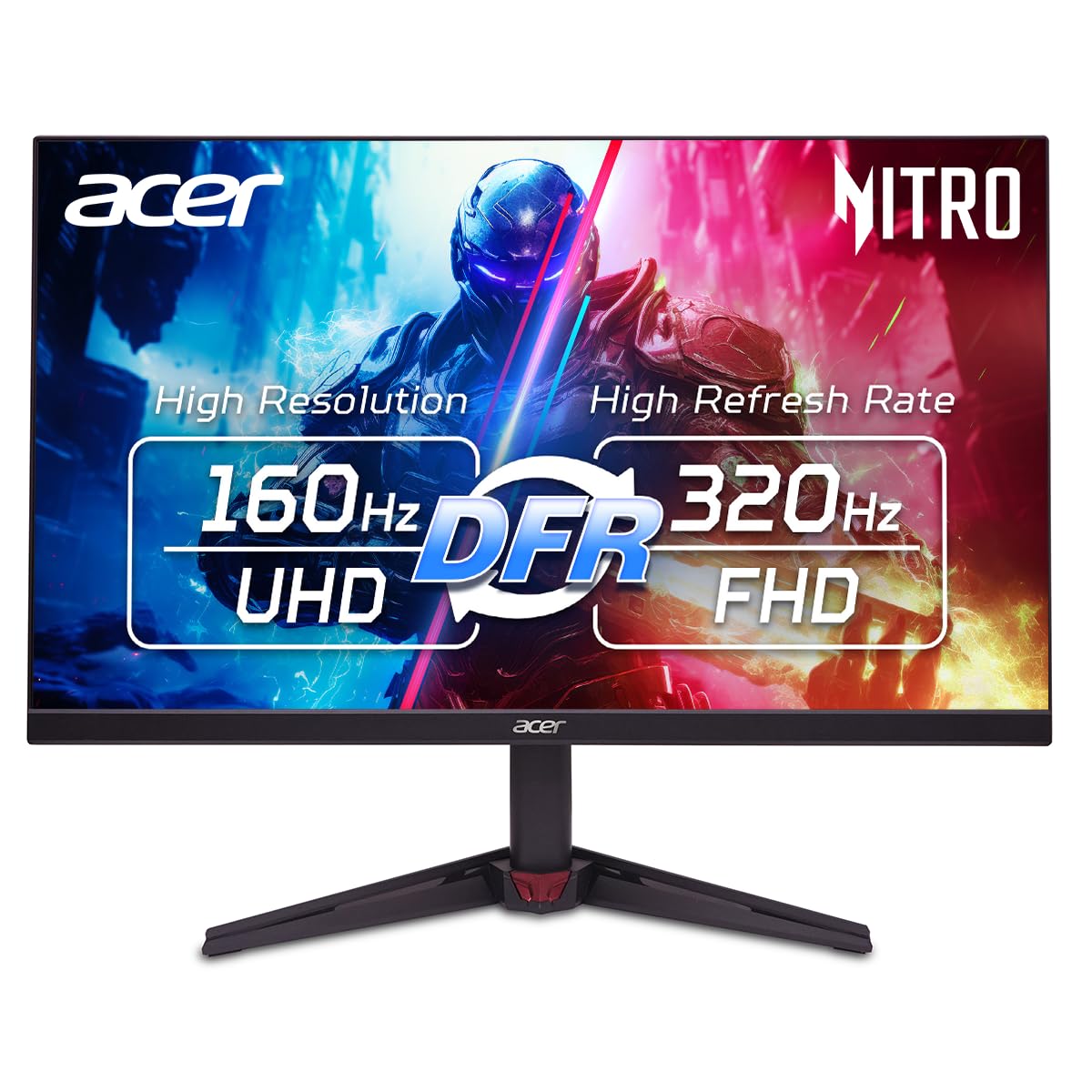 Acer Nitro 27 Inch 4K UHD Gaming Monitor with 160Hz Refresh Rate