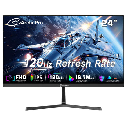 22 Inch Full HD Monitor 100Hz Frameless VESA Low Blue Mode