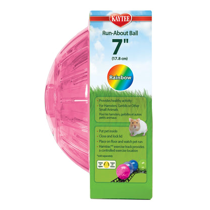 Kaytee 5 Inch Clear Exercise Ball for Dwarf Hamsters