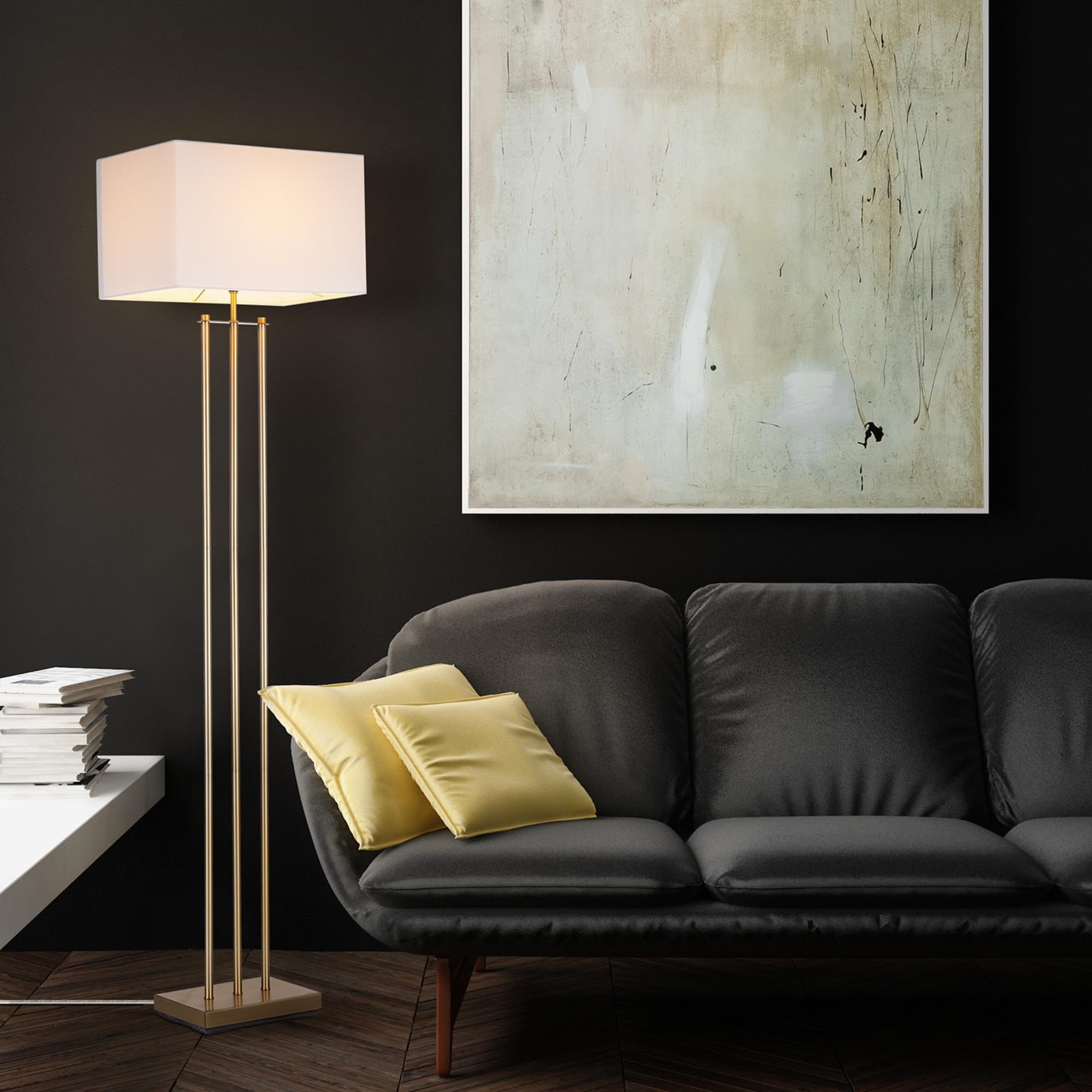 Modern 62 Inch Floor Lamp with Minimalist Design